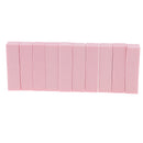 10pcs Salon Home Nail Art Manicure Pedicure Buffer Buffing File Grit Tools for Filling Nail Extensions / Acrylic Nails / False Nail Tips / Natural Nails Random Color
