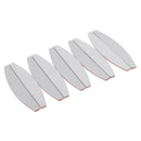 Pro 10 pieces Sponge Curved Nail Art Acrylic Gel Polish Manicure Pedicure Tip Buffer Buffing Sanding Block Files Kit