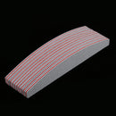Pro 10 pieces Sponge Curved Nail Art Acrylic Gel Polish Manicure Pedicure Tip Buffer Buffing Sanding Block Files Kit