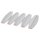 Pro 10 pieces Sponge Curved Nail Art Acrylic Gel Polish Manicure Pedicure Tip Buffer Buffing Sanding Block Files Kit
