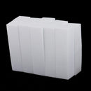 10 Pieces White Foam Nail Art Manicure Pedicure Buffer Buffing File Tools For Filling Nail Extensions, Acrylic Nails, False Nail Tips, Natural Nails