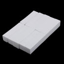 10 Pieces White Foam Nail Art Manicure Pedicure Buffer Buffing File Tools For Filling Nail Extensions, Acrylic Nails, False Nail Tips, Natural Nails