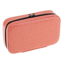 Portable Lightweight Zippered 32 Bottles Essential Oil Carrying Bag Storage Case Holder Organizer Nude
