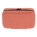 Portable Lightweight Zippered 32 Bottles Essential Oil Carrying Bag Storage Case Holder Organizer Nude