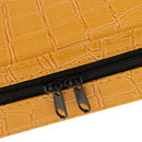 Portable Lightweight Zippered 32 Bottles Essential Oil Carrying Bag Storage Case Holder Organizer Yellow