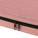 Portable Lightweight Zippered 32 Bottles Essential Oil Carrying Bag Storage Case Holder Organizer Pink