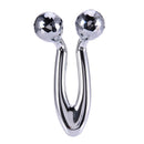 Professional Women V Face Kneading Ball Massager Platinum Body Slimming Tightening Roller Skin Care