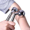 Professional Women V Face Kneading Ball Massager Platinum Body Slimming Tightening Roller Skin Care