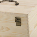 Travel Essential Oil Carrying Case Wooden Storage Box Organizer Holds up To 47 Bottles Aromatherapy Oils Container