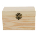 High Quality Wooden Box Storage Display Case Holds 8 Bottles of 10ml Essential Oils
