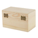 High Quality Wooden Box Storage Display Case Holds 8 Bottles of 10ml Essential Oils