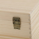 25 Slots Wooden Box Storage Organizer Lock Protector Case for 5ml-100ml Aromatherapy Essential Oils