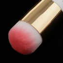 Beauty Mini BB Cream Concealer Liquid Foundation Blush Buffer Face Powder Makeup Brush - Pink White