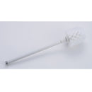 Aluminium Home Bathroom Accessories Wall Mounted Toilet Bowl Cleaning Brush With Glass Brush Cup Holder Set