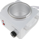 New Metal Wax Warmer Professional Electric Heater Parafin Hot Facial Hand Feet Skin Equipment SPA Adjustable Temperature Set - EU Plug