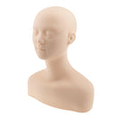Cosmetology Mannequin Bust Face Shoulder Massage Eye Lip Face Painting Makeup Training Practice
