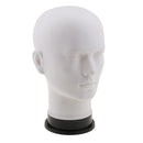 Male Mannequin Manikin Head Model Wig Glasses Scarves Hat Headphone Display Stand Rack
