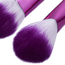 Professional 7pcs Rainbrow Mermaid Make Up Brushes Set Face Powder Foundation Eyebrow Eyeliner Lip Cosmetic Tool