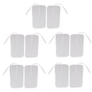 10 Pieces Reusable Digital TENS Machine Replacement Electrode Pads Self-Adhesive
