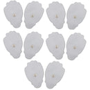 10x Reusable Tens Machine Massager Patches Units Replacement Electrode Pads