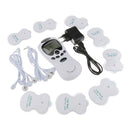 Electric Stimulator Slimming Full Body Massager Pulse Acupuncture Machine Therapy 8 Pads Kit