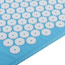 Lightweight Portable Acupressure Massage Mat for Back Pain Relief Stress Muscle Relaxing Blood Circulation Improve Mat Blue