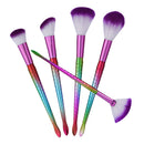 Professional Soft 5Pcs Kabuki Powder Blush Concealer Foundation Makeup Brushes Set Beauty Tool