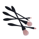 5Pcs Professional Premium Makeup Brushes Set Kabuki Style Powder Foundation Lip Blending Blush Comestic Tool