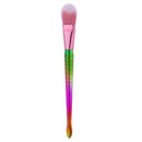 Mermaid Handle Cosmetic Makeup Tool Face Blush Powder Foundation Concealer Eye Shadow Blusher Brush