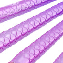 Professional Soft 5Pcs Kabuki Powder Concealer Foundation Eyeshadow Makeup Cosmetic Brushes Set Purple