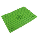 Men Women Non-Toxic Harmless Reflexology Foot Massage Pad Plate Mat Blood Circulation Acupressure Green