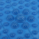 Men Women Non-Toxic Harmless Reflexology Foot Massage Pad Plate Mat Blood Circulation Acupressure Blue