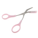 Eyebrow Set Black Pencil Razor Scissor Stencil Trimmer 3 Reusable Shaper Shaping Brow Kit
