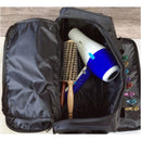 Professional Hairdressing Hair Salon Styling Tools Carry Case Bag Organizer - Black