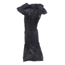 New Nylon Wig Cap Weaving Stretchable Hair Net Cool Mesh Snood Cosplay Black