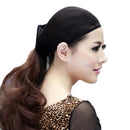 New Nylon Wig Cap Weaving Stretchable Hair Net Cool Mesh Snood Cosplay Black
