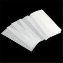 100 Pieces Nonwoven Hair Removal Paper Depilatory Wax Strips Epilator Waxing