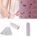 100 Pieces Nonwoven Hair Removal Paper Depilatory Wax Strips Epilator Waxing