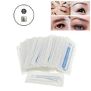 50pcs 19Pins Round Microblading Needles Permanent Makeup Manual Eyebrow Tattoo Supply Tools Set