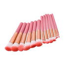 Professional 12pcs Makeup Brushes Set Powder Foundation Eyeshadow Concealer Blush Lip Cosmetics Tool Kit