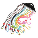 12pcs Cute Elastic Kids Eyeglass Reading Spectacles Sunglasses Cord Holder Sun Eye Glasses Necklace Chain Lanyard for Boys Girls
