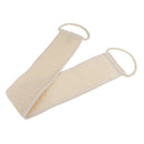 Natural Linen Exfoliating Back Scrubber Bath Shower Strap Spa Skin Brush Sponge Body Cleaning