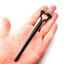 Professional Fashion Make up Steel Needle Mascara Guide Applicator Eyelash Comb Eyebrow Brush Curler Cosmetic Tool Black