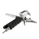 New Precision 0.3mm 0.5mm Gravity Feed Dual-Action Airbrush Paint Spray Gun Kit Set for Tattoo/Nail Art/Makeup/Cake