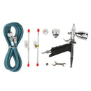 3 Cups Multi-Purpose Gravity Dual-Action Paint Spray Gun Trigger Airbrush
