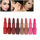 8pcs Women's Beauty Bullet Matte Velvet Lipstick Lip Gloss Moisturizing Long Lasting Waterproof Makeup Cosmetic Set Kit