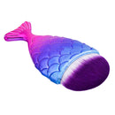 Fashion Mermaid Glitter Makeup Powder Blush Foundation Contour Cosmetic Brush Tool Untra Dense Soft Hair