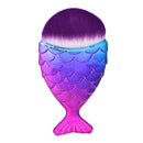 Fashion Mermaid Glitter Makeup Powder Blush Foundation Contour Cosmetic Brush Tool Untra Dense Soft Hair