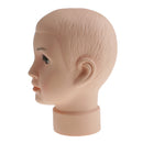 Baby Boys Children Mannequin Child Manikin Head Kid Model For Hair Wig Hats Mould Stand Display Training 10 Inch