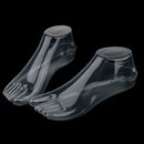 Pair Of Female Feet Mannequins Shop Home Shoe Stretcher Jewelry Ankle Chain Shoes Socks Display Model Clear